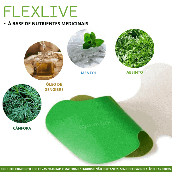 FLEXLIVE - Adesivo de Recuperação Natural