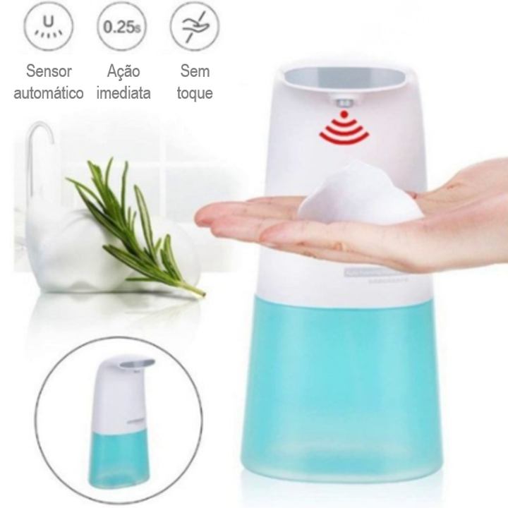 Dispensador De Sabão Líquido Espuma Sensor Automático