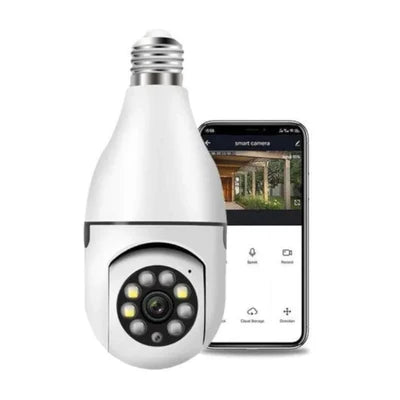 Câmera Lâmpada WI-FI SPY 360 Bivolt UHD Visão Noturna com APP [FRETE GRÁTIS]