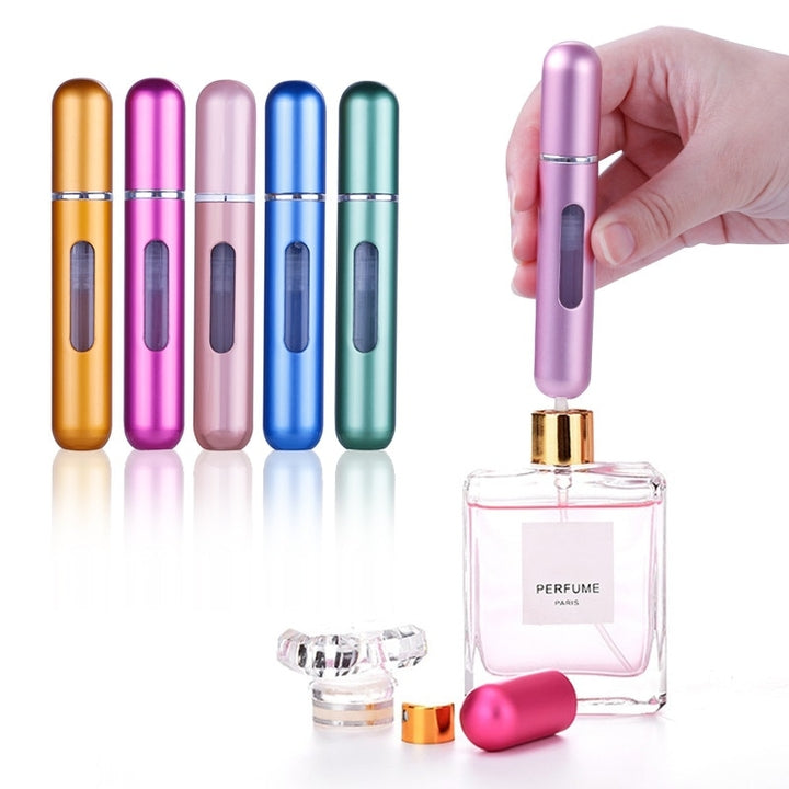 Kit Porta Perfume Spray Recarregável - Compre 3 Leve 5 - Frete Grátis