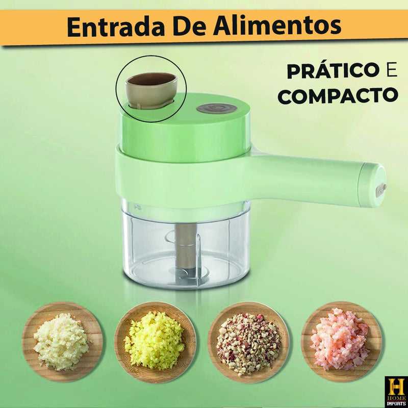 Processador Triturador de Alimentos 4 Em 1 - EBMIX