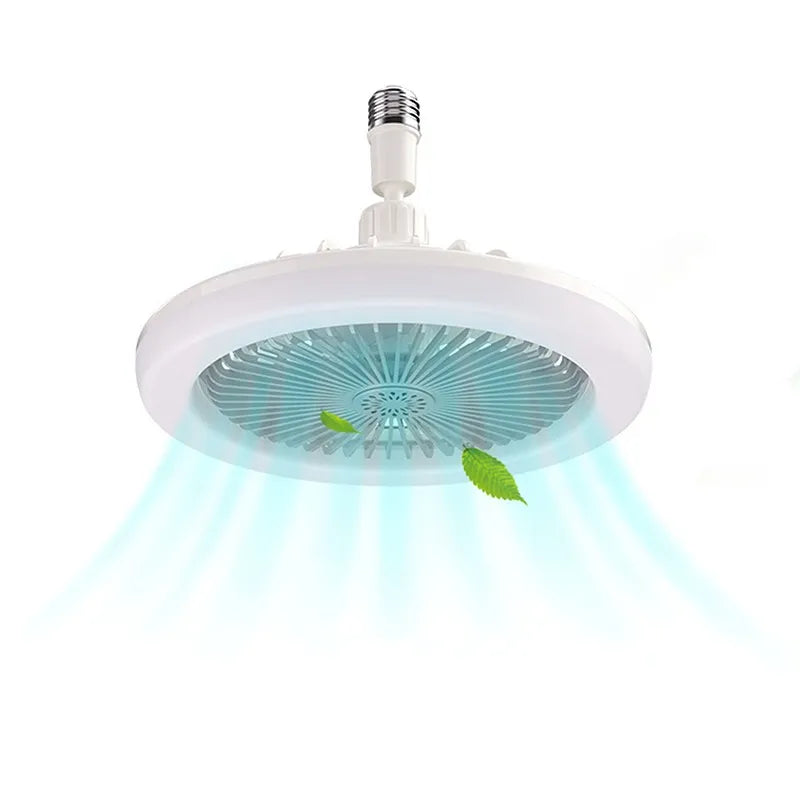 Ventilador de Teto com Luminária - Silenciosa e Moderna com Controle